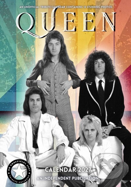 Nástěnný kalendář 2027: Queen (A3 29,7 x 42 cm) (Queen). Queen, 2026