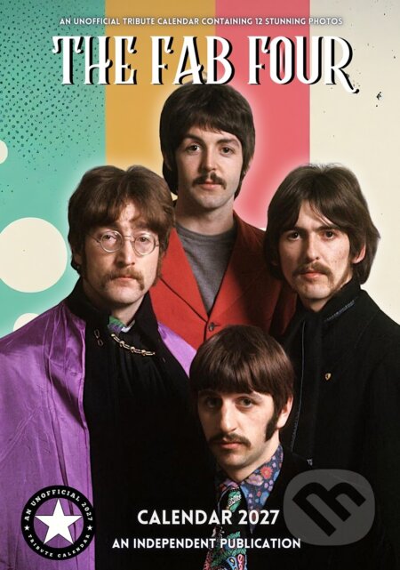 Nástěnný kalendář 2027: The Beatles (A3 29,7 x 42 cm) (Cure Pink). Cure Pink, 2026