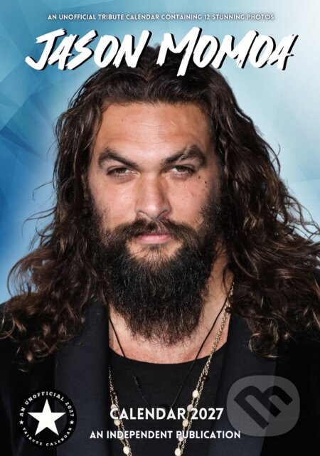 Nástěnný kalendář 2027: Jason Momoa (A3 29,7 x 42 cm) (Cure Pink). Cure Pink, 2026