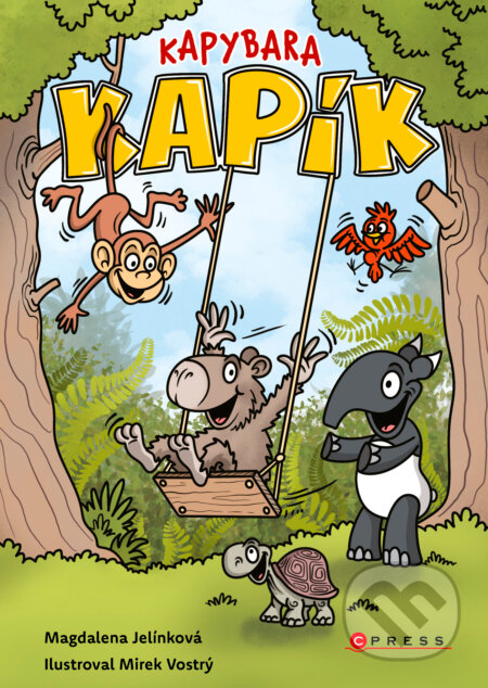 E-kniha: Kapybara Kapík (Magdalena Jelínková Nováková). CPRESS, 2026