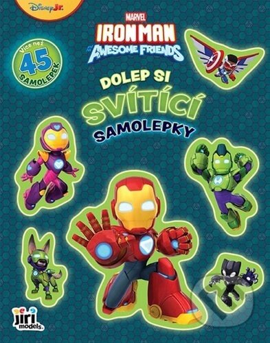 Kniha: Dolep si svítící samolepky: Ironman (Jiří Models). Jiří Models, 2026