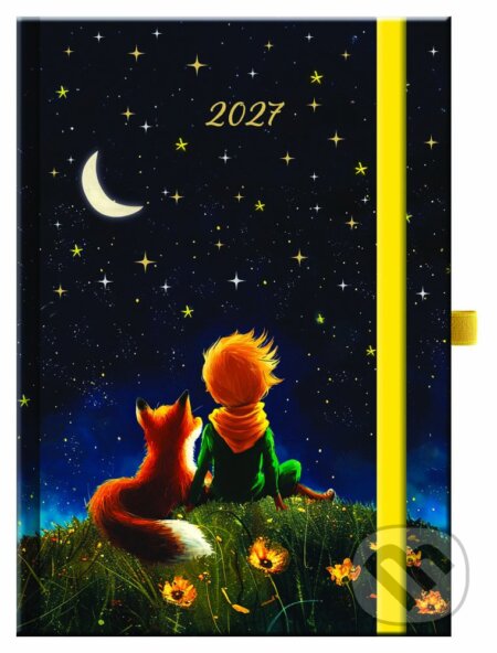 Denní diář MALÝ PRINC 2027 s gumičkou (Spektrum grafik). Spektrum grafik, 2026