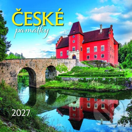 Nástěnný kalendář ČESKÉ PAMÁTKY 2027 (Spektrum grafik). Spektrum grafik, 2026