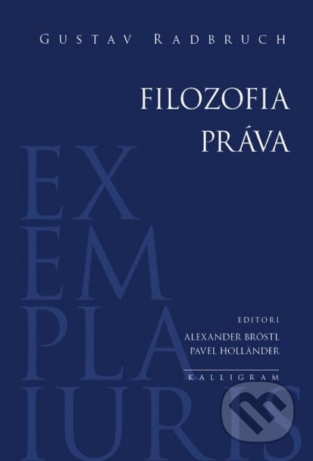 Kniha: Filozofia práva (Gustav Radbruch). Absynt, 2026