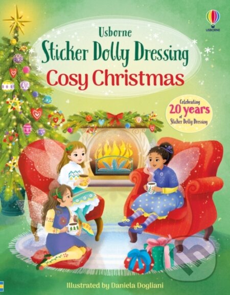 Kniha: Sticker Dolly Dressing Cosy Christmas (Kimberley (SAEX) Kinloch). Usborne, 2026
