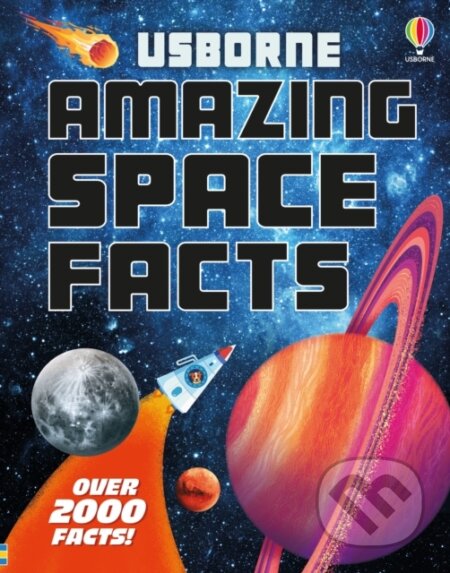 Kniha: Amazing Space Facts (Alex Frith). Usborne, 2026