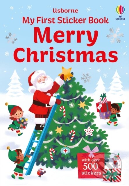 Kniha: My First Sticker Book Merry Christmas (Jessica Greenwell). Usborne, 2026