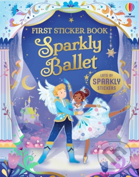 Kniha: First Sticker Book Sparkly Ballet (Jessica Greenwell). Usborne, 2026