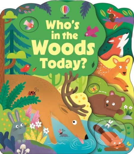 Kniha: Whos in the Woods Today (Alice Beecham). Usborne, 2026