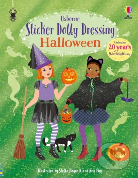 Kniha: Sticker Dolly Dressing Halloween (Fiona Watt). Usborne, 2026