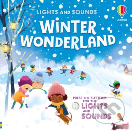 Kniha: Lights and Sounds Winter Wonderland (Sam Taplin). Usborne, 2026
