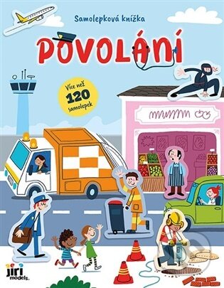 Kniha: Samolepková knížka Povolání (Jiří Models). Jiří Models, 2026