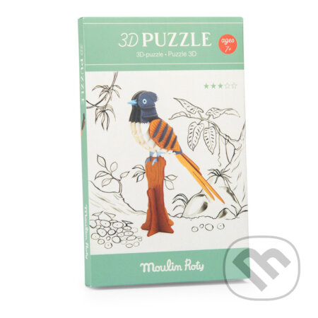 Puzzle: Puzzle 3D - Rajka indická (Moulin Roty). Moulin Roty