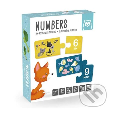 Puzzle: Montessori puzzle ČÍSLA (EUREKA). EUREKA, 2026