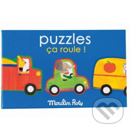 Puzzle: Puzzle Auta (Moulin Roty). Moulin Roty