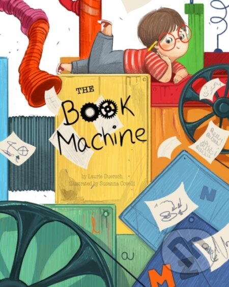 Kniha: The Book Machine (Laurie Duersch). Familius, 2026