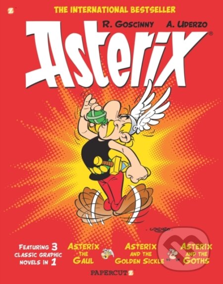 Kniha: Asterix Omnibus Vol. 1 (Albert Uderzo a René Goscinny). Papercutz, 2020