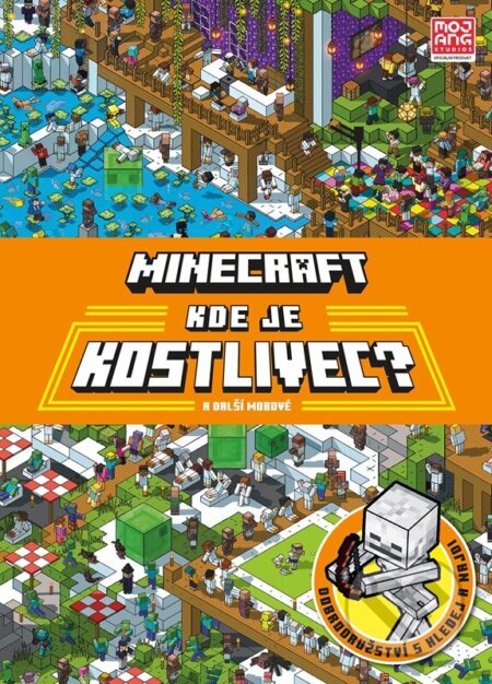 Kniha: Minecraft - Kde je kostlivec? (Alicanto). Alicanto, 2026