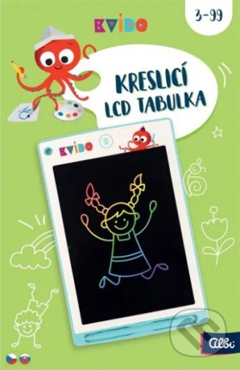 Kvído – Zelená kresliaca LCD tabuľka (Albi). Albi, 2026
