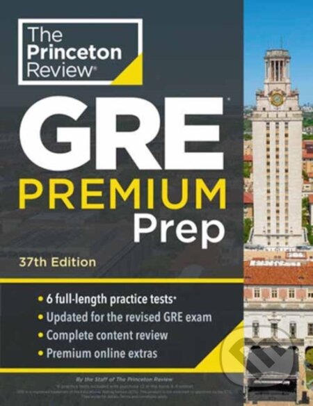 Kniha: Princeton Review GRE Premium Prep, 37th Edition (Autorský kolektív). Random House, 2026