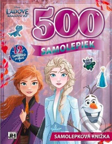 Kniha: 500 samolepiek: Ľadové kráľovstvo (Jiri Models SK). Jiri Models SK, 2024
