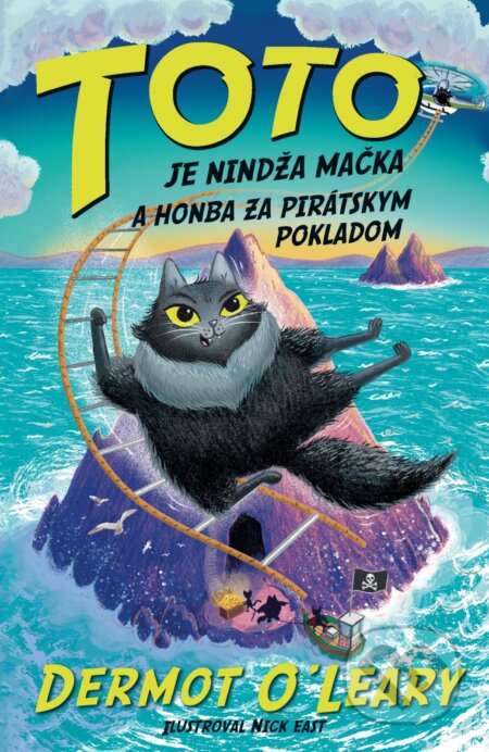 E-kniha: Toto je nindža mačka a honba za pirátskym pokladom (Toto je nindža mačka 6) (Dermot O'Leary). Slovart, 2026