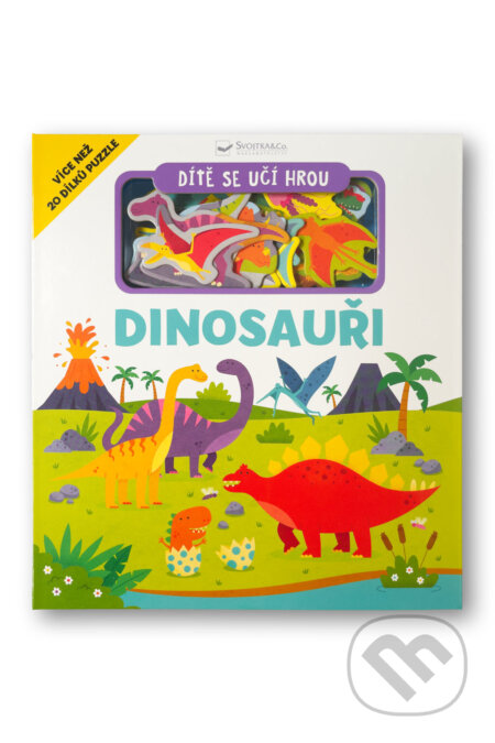Kniha: Dítě se učí hrou Dinosauři (Gareth Williams). Svojtka&Co., 2026