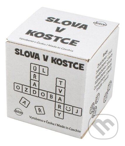 Spoločenská hra: Slova v kostce (DETOA). DETOA, 2026