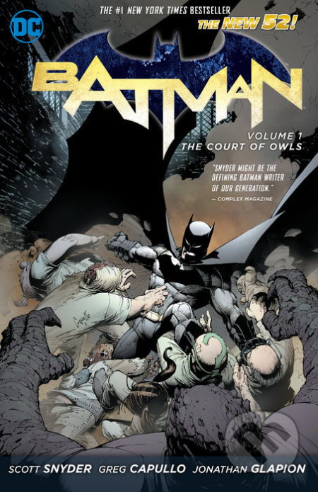 Batman 1: The Court of Owls - Scott Snyder, Greg Capullo (ilustrátor), DC Comics, 2013