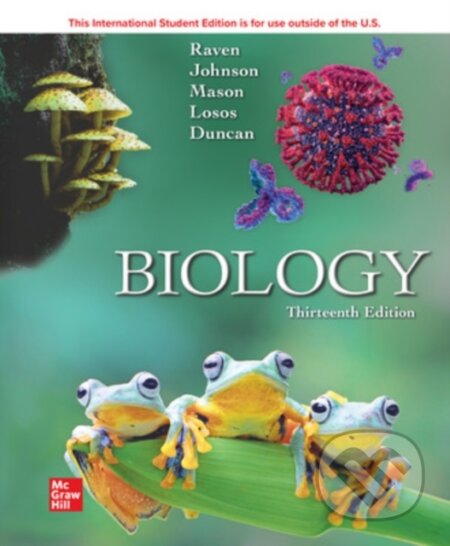 Kniha: Biology ISE (George Johnson, Tod Duncan, Peter Raven, Kenneth Mason a Jonathan Losos). McGraw-Hill, 2022