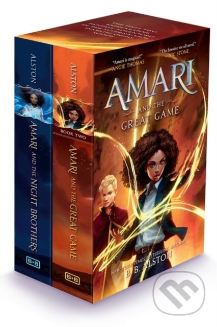 Kniha: Amari and the Night Brothers / Amari and the Great Game (B. B. Alston). Storytide, 2022