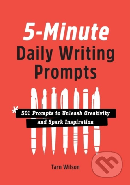 Kniha: 5-Minute Daily Writing Prompts (Tarn Wilson). Rockridge, 2022