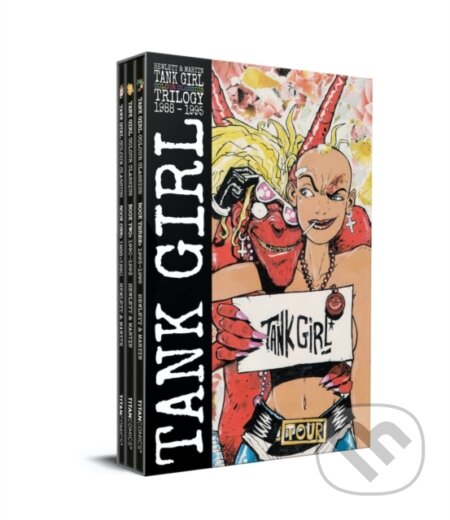 Kniha: Tank Girl: Color Classics Trilogy (1988-1995) Slipcase Set (Graphic Novel) (Alan Martin a Jamie Hewlett). , 2022