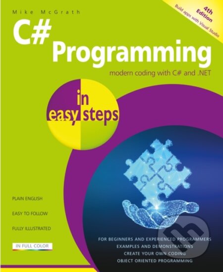 Kniha: C# Programming in easy steps (Mike McGrath). , 2025