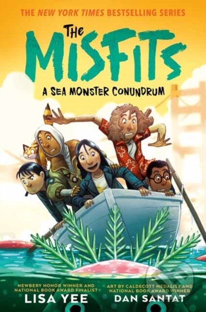 Kniha: A Sea Monster Conundrum (The Misfits) (Dan Santat a Lisa Yee). , 2026