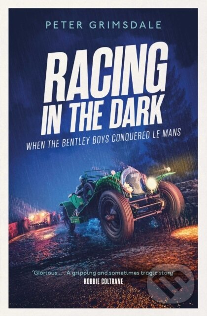 Kniha: Racing in the Dark (Peter Grimsdale). Simon & Schuster, 2022