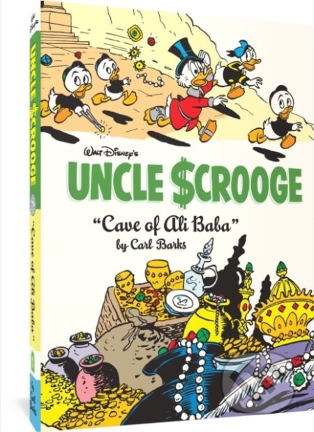 Kniha: The Walt Disney's Uncle Scrooge "Cave of Ali Baba" (Carl Barks a Daan Jippes). Fantagraphics, 2023