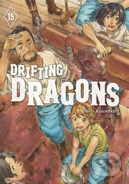 Kniha: Drifting Dragons 15 (Taku Kuwabara). Kodansha Comics, 2023