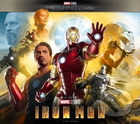 Kniha: Marvel Studios'' The Infinity Saga - Iron Man: The Art of the Movie (John Rhett Thomas). Titan Books, 2023