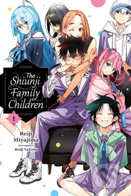 Kniha: The Shiunji Family Children, Vol. 1 (Kevin Gifford, Reiji Yukino, Reiji Miyajima a Mughal Arbash). Yen Press, 2023