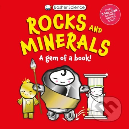 Kniha: Rocks and Minerals (Dan Green a Simon Basher). Kingfisher, 2025