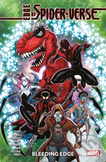 Kniha: Edge Of Spider-verse: Bleeding Edge (Dan Slott, Zander Cannon a Karla Pacheco). Panini Books, 2024