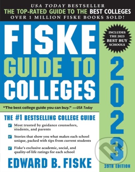 Kniha: Fiske Guide to Colleges 2023 (Edward B. Fiske). Sourcebooks, 2022