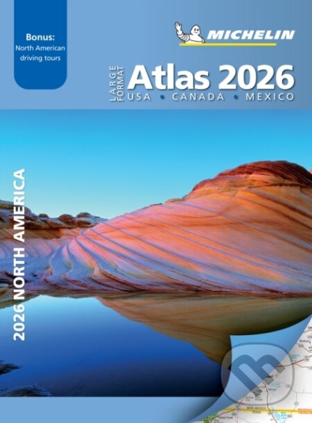Kniha: Large Format Atlas 2026 USA - Canada - Mexico (A3-Paperback) (Michelin). , 2025