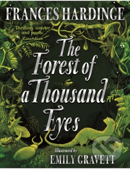 Kniha: The Forest of a Thousand Eyes (Frances Hardinge). Two Hoots, 2026