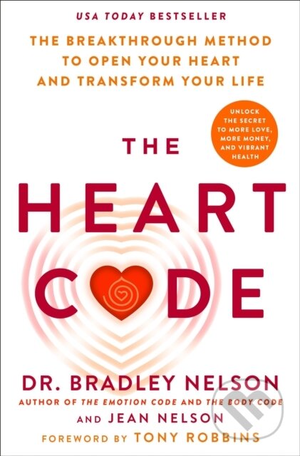 Kniha: The Heart Code (Dr Bradley Nelson a Jean Nelson). Castle Point Books, 2025
