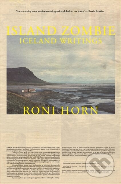 Kniha: Island Zombie – Iceland Writings (Roni Horn). Princeton University Press, 2023