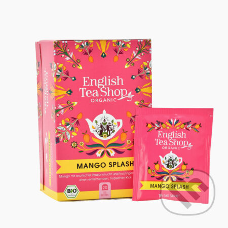 Kávy a čaje: MANGO SPLASH 20x2g (English Tea Shop). English Tea Shop, 2026