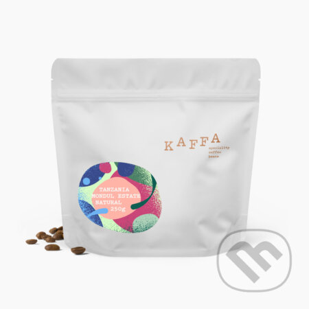 Kávy a čaje: KAFFA TANZANIA MONDUL ESTATE 250g (zrnková) (KAFFA). KAFFA, 2026