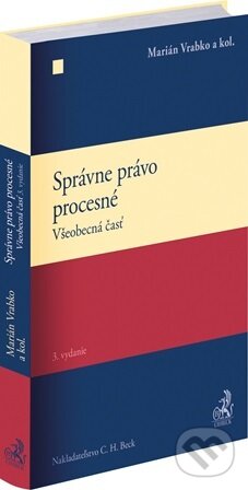 Kniha: Správne právo procesné (Marián Vrabko a kolektív). C. H. Beck, 2026